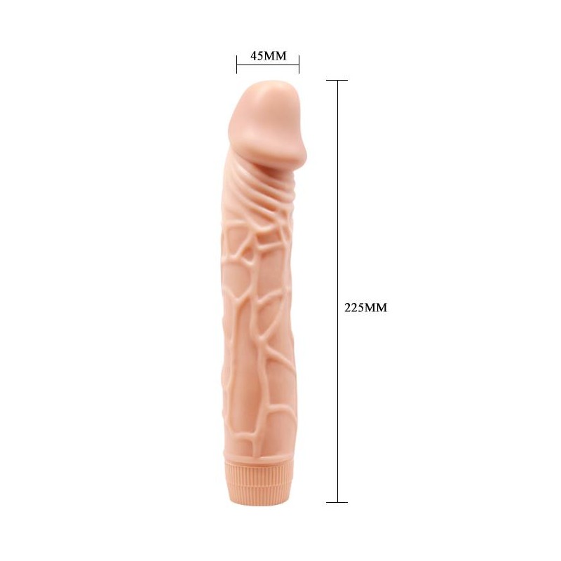 Wibrator penis z grubymi żyłami sex członek 22cm